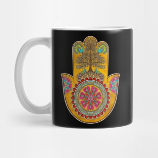 Tree of life blessing hand Mug